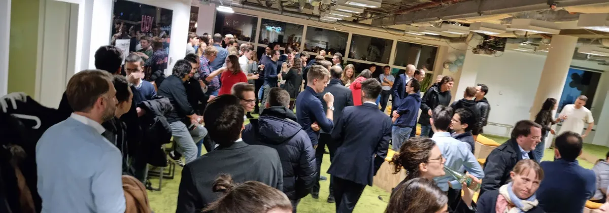 Finance Loop community event at TechQuartier in Frankfurt