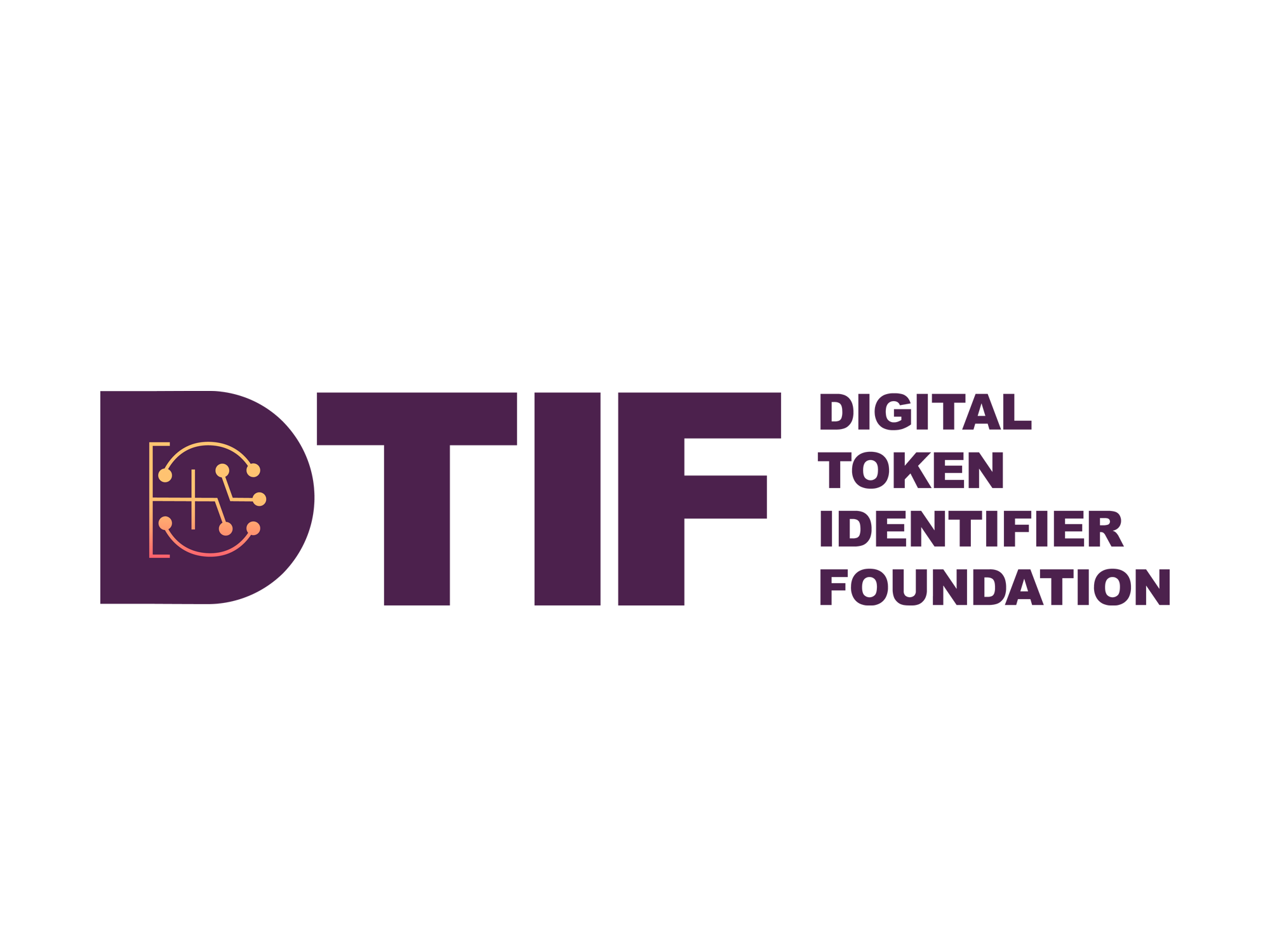 Digital Token Identifier Foundation (DTIF) logo