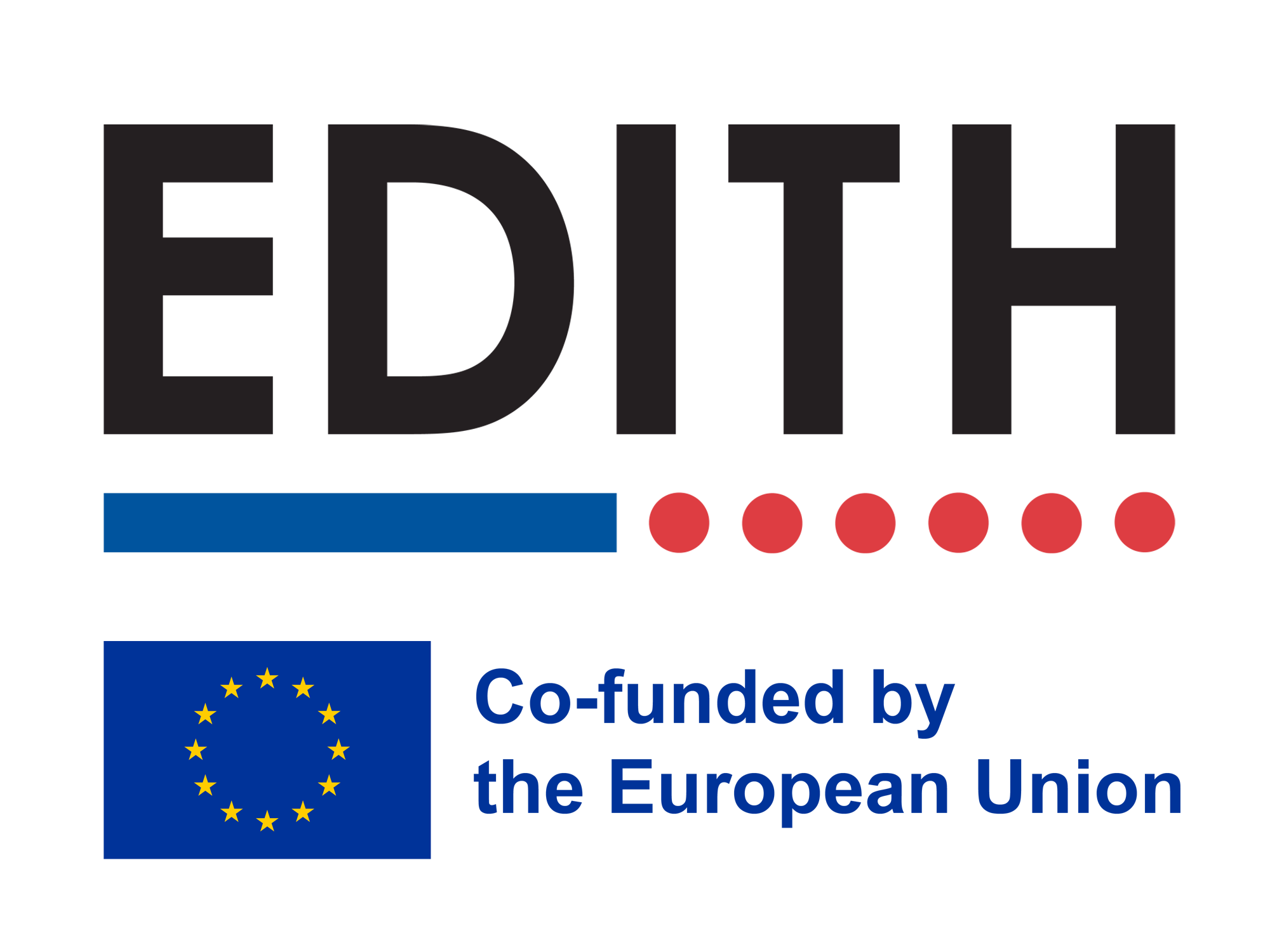 EDITH logo, co-funded by the European Union