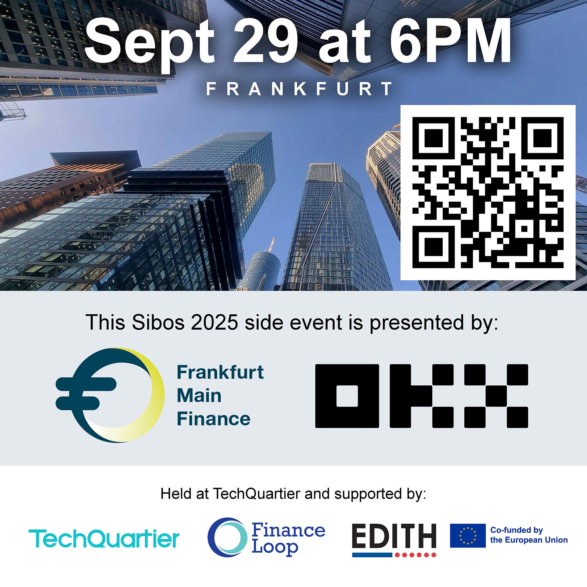 Sibos 2025 Frankfurt Side Event