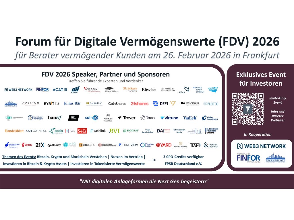 FDV26 - Forum für digitale Vermögenswerte 2026