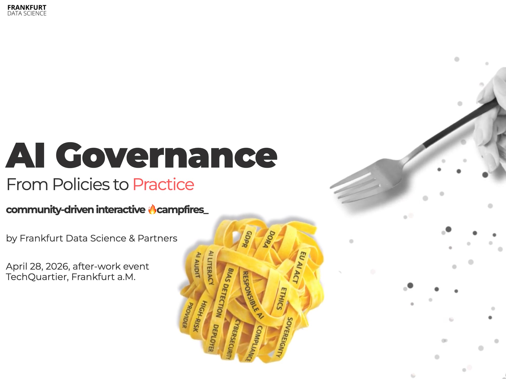 AI Governance in Europe and Germany - Frankfurt Data Science