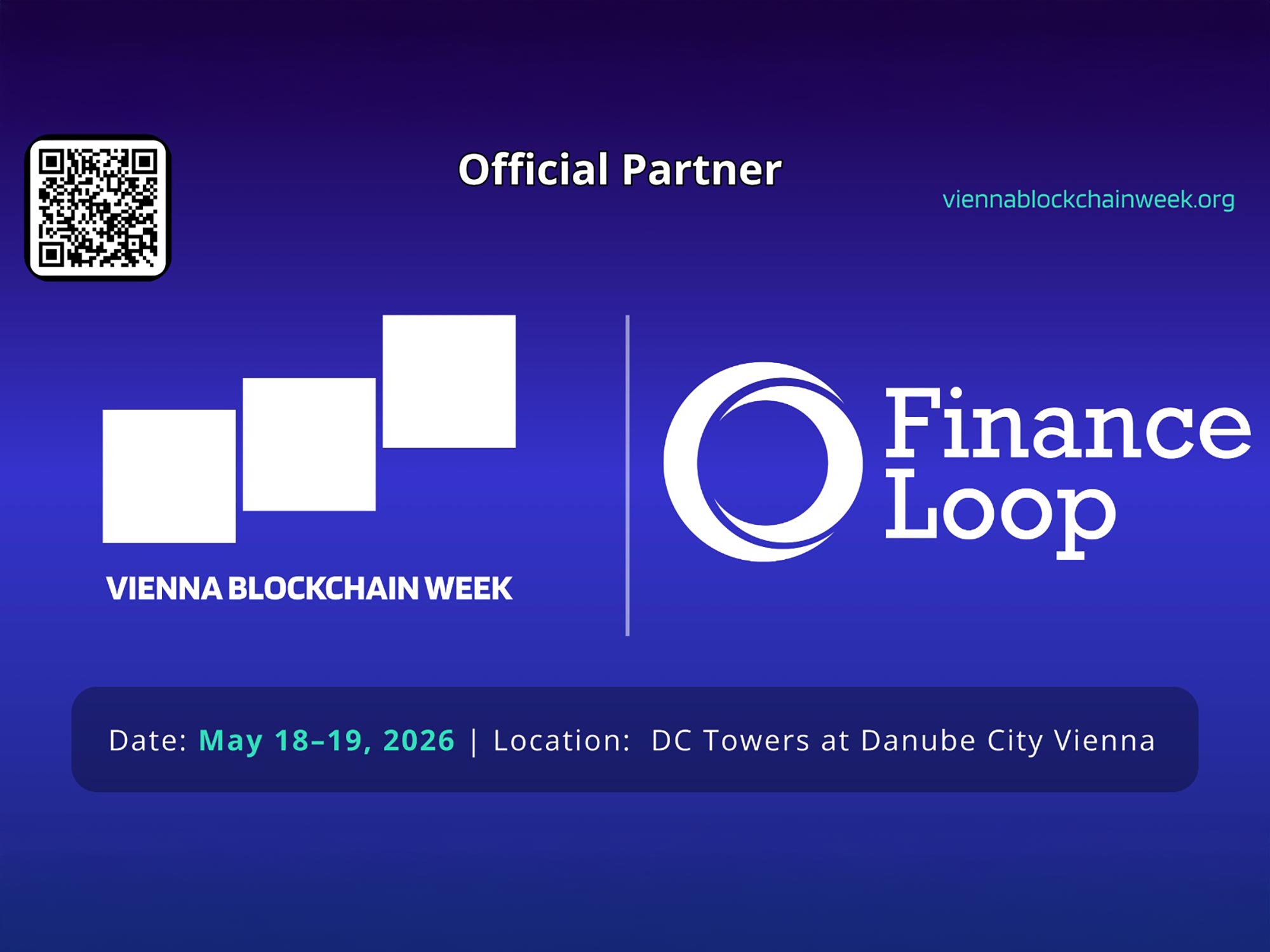 Vienna Blockchain Week and Finance Loop partner up