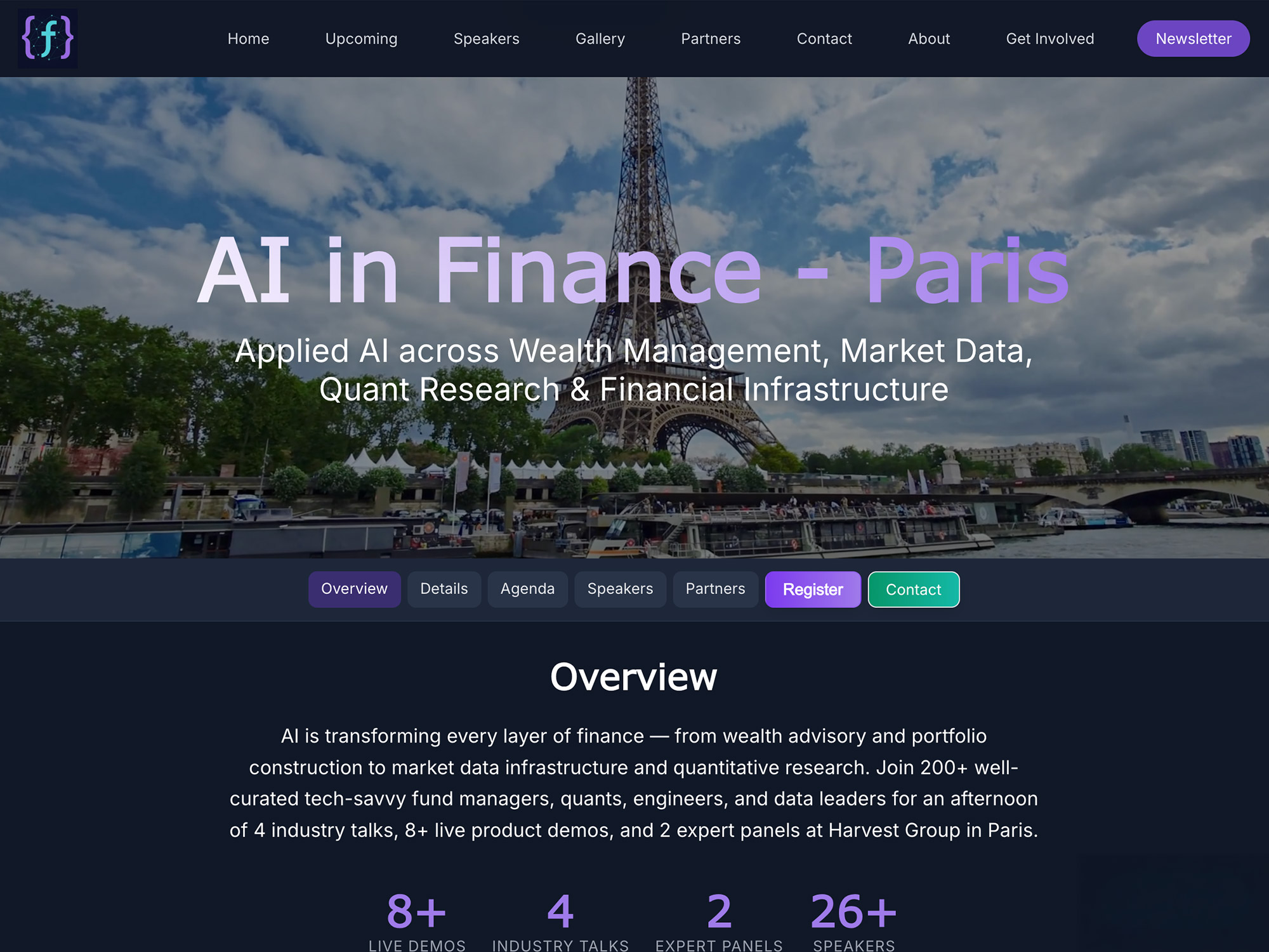 AI in Finance: Join us in Paris