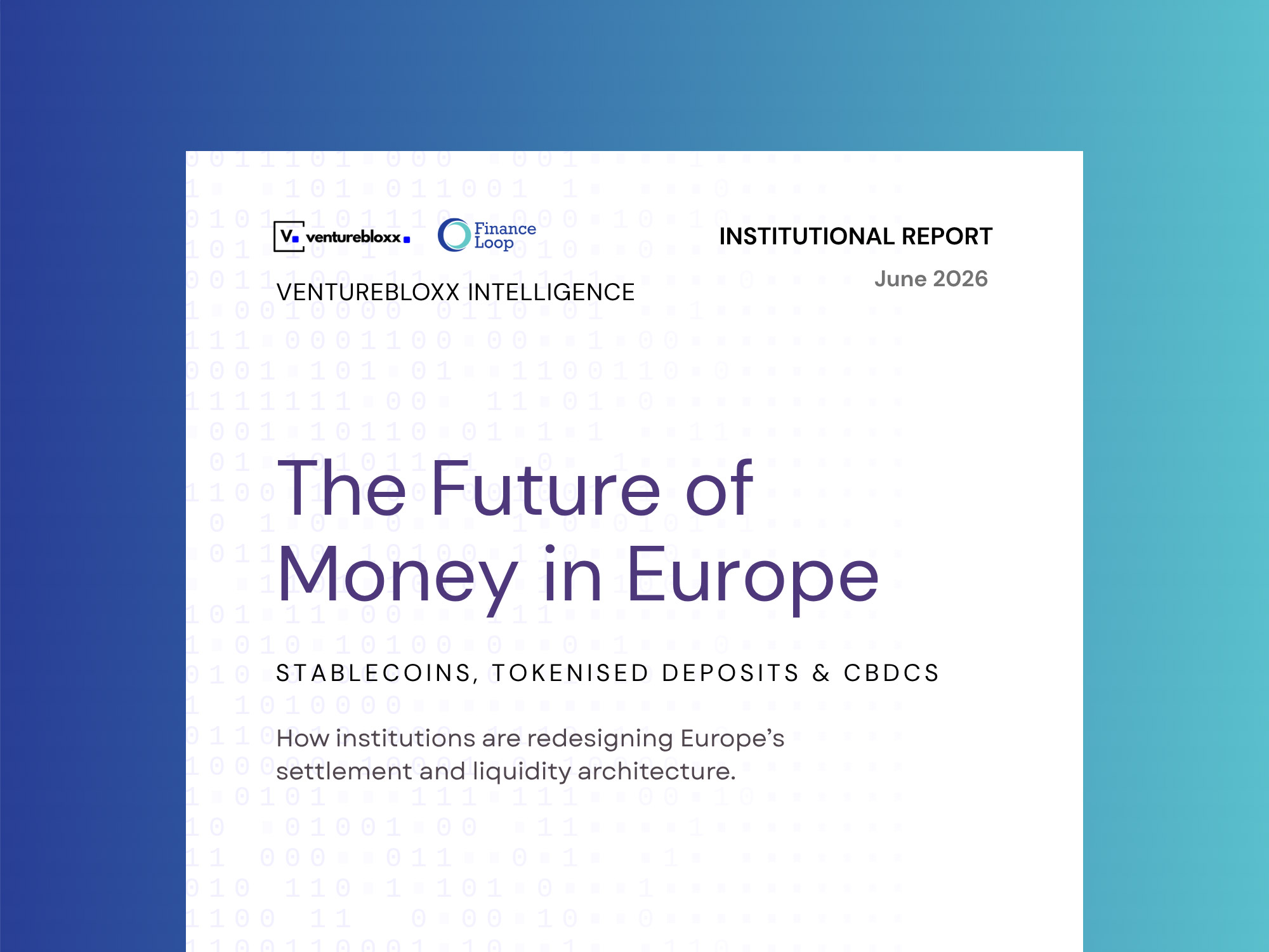The Future of Money in Europe